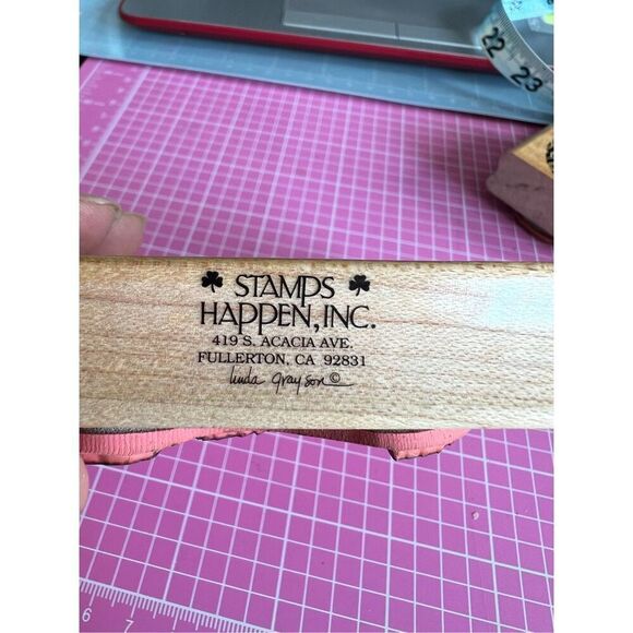 Stamps wood Lot of 5 Easter theme - Picture 7 of 15